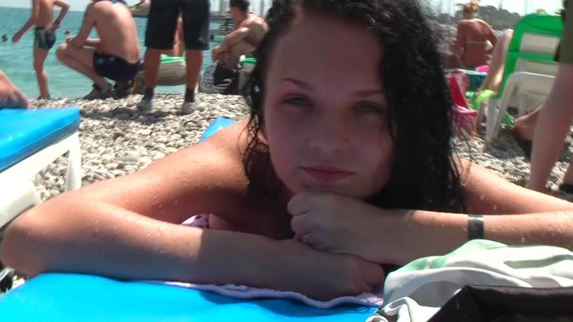 Freundin Hangetitten Bikini Oral