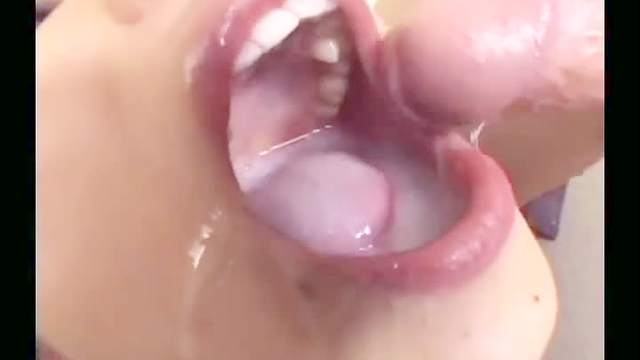 Facials and cum guzzling
