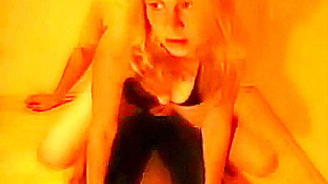 Bikini girl grinds on his hard cock