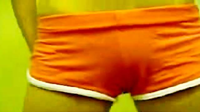 Sporty shots are cute on stripping teen