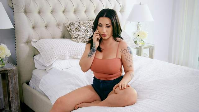 Busty nude MILF slams this guy's dick in all possible modes
