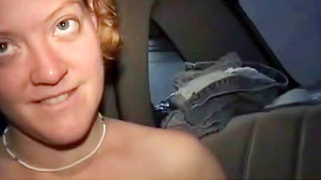 Good amateur fuck in the car