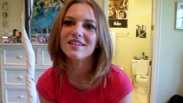 Kasey Chase is riding on a horny dick like insane