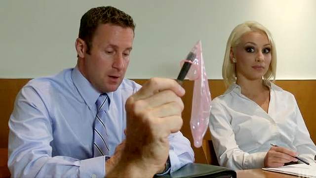 A naughty office affair